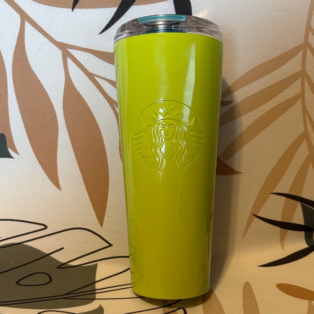 ✨ Starbucks 2023 Sunmer Split Yellow & Blue Gradient Stainless Steel Tumbler